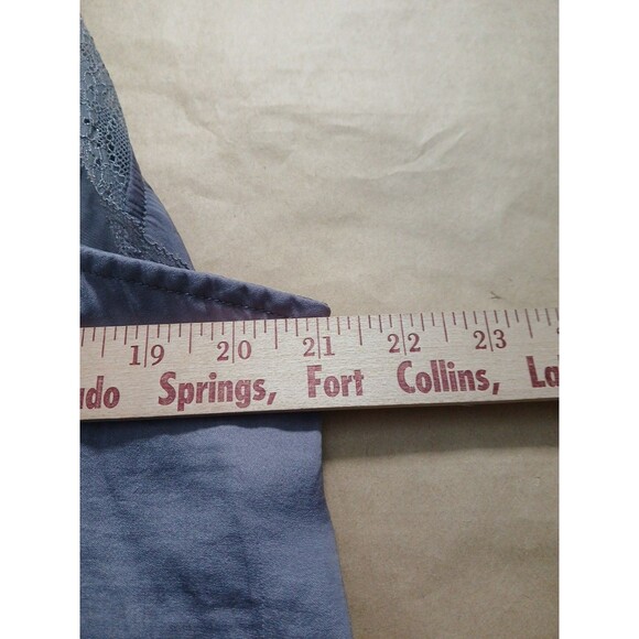 Torrid Gray Lace Trim Sexy Cami Tank Lingerie Festival Concert Plus Size 3X - Picture 3 of 7